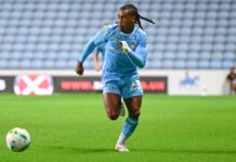 Thomas Brandon Asante Scores For Coventry Against Derby County